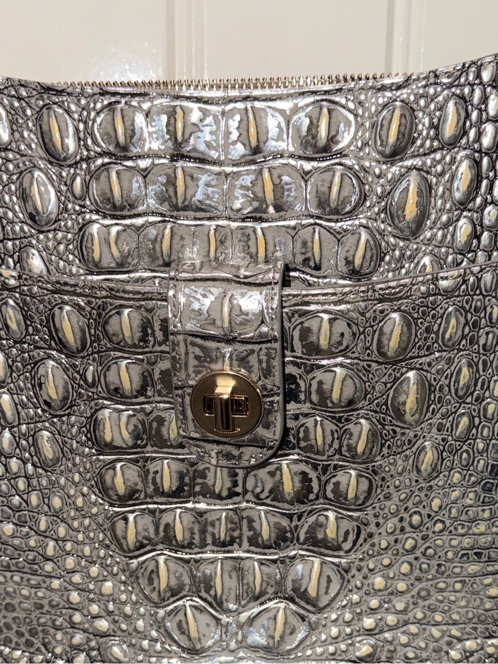 Brahmin Leia Chrome Melbourne Bag - Picture 3 of 9